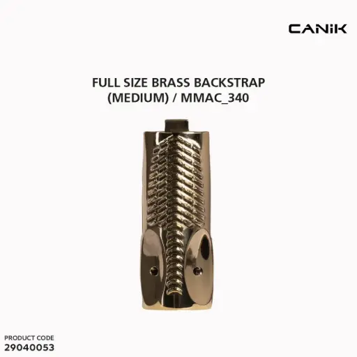 [29040053] CANiK® FULL SIZE BRASS BACKSTRAP (MEDIUM)/MMAC_340