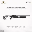 Tactical Fixed stock 5,5mm 550mm CZ non choked barrel with CFB 580cc + extended Arca Swiss L