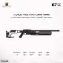 EPIC 2 Tactical Fixed stock 5,5mm 700mm CZ non choked barrel with CFB 580cc + extended Arca Swiss L