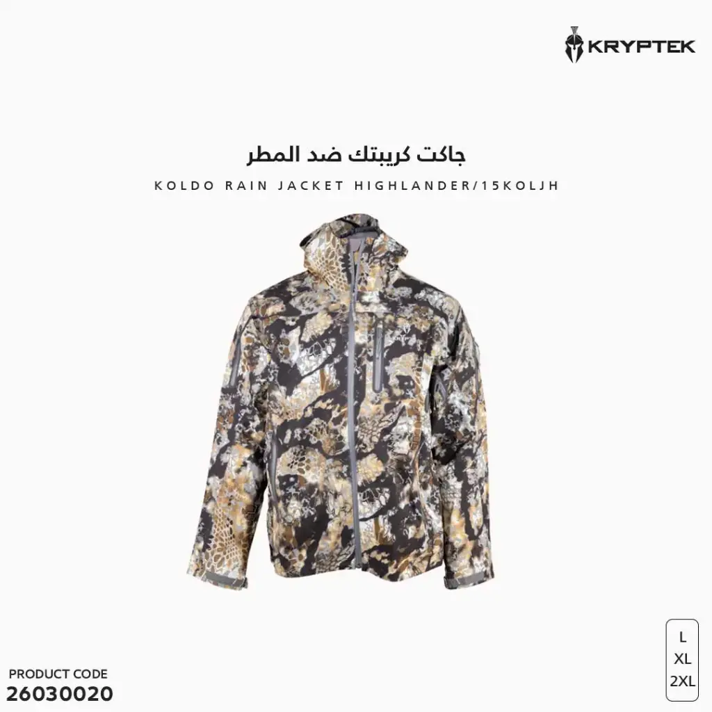KOLDO RAIN JACKET HIGHLANDER/15KOLJH