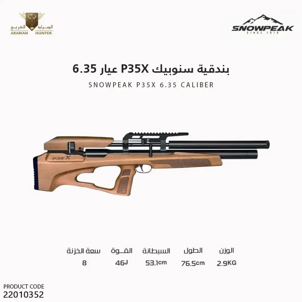 AIR GUN P35X( 2 mag) 6.35MM 