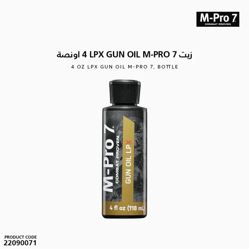 4 oz LPX Gun Oil M-Pro 7, Bottle/070-1453